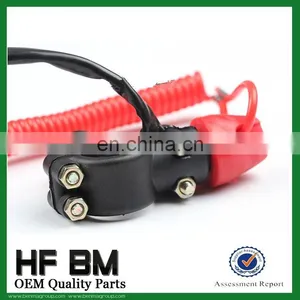 Universal Engine Stop Tether Emergency Switch Lanyard Kit for ATV Racing thumbnail-2