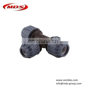 All Kinds of pp pe Compression Pipe Fittings for Irrigation Pipe Water Supply thumbnail-3