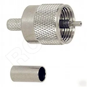 Gold Plated RF Coaxial TNC Male Jack Connector for Rg59 174 58 Cable thumbnail-5