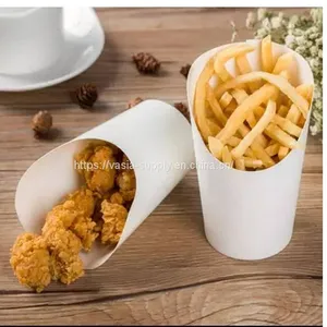 Disposable Mini Fries or Wrap Cup With PLA Coating thumbnail-1