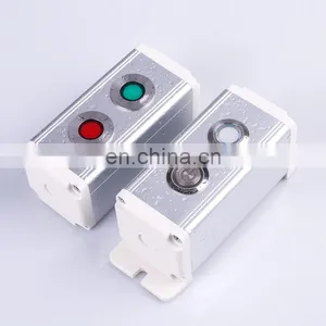 Push Button Switch Control Box Metal Electrical Waterproof Switch Box Self-reset Emergency Stop Industrial Start Control Box thumbnail-1