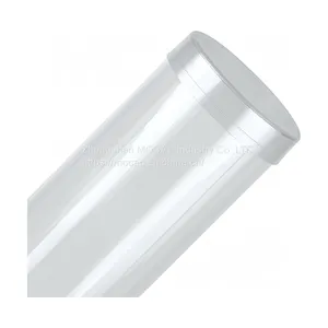 Clear End Cap for Thin Plastic Acrylic Packaging Tube PCC Series thumbnail-1