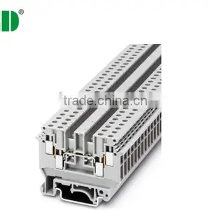 China 6.2mm 300V 32A Din Rail Mount Terminal Blocks thumbnail-1