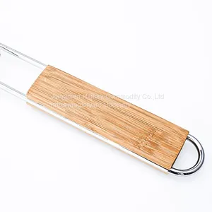Wholesale BBQ Tool Set Barbecue Accessories Stainless Steel Removable BBQ Charcoal Grill Basket BBQ Vegetable Mesh thumbnail-4
