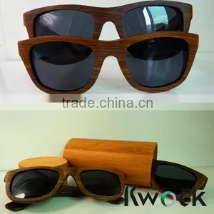 China Factory Wholesale Cheap Custom Ebony Wood Wooden Sunglasses thumbnail-1