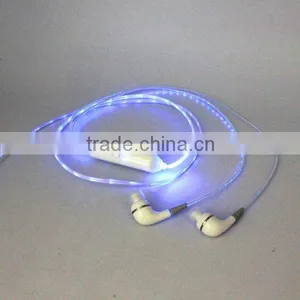 New Arrival ! In- Ear Luminous Earphones and Luminous Earphone Headset With Remote Control and Mic thumbnail-1