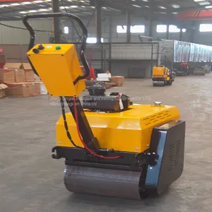 Diesel Powered Walk-behind Double Drum Vibratory Roller thumbnail-2