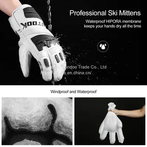 KUTOOK Ski Mittens for Men Snowboarding Gloves Winter thumbnail-3
