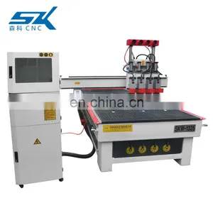 Configuration Upgrade Multi Heads Senke Atc CNC Router Cutting and Engraving Machine thumbnail-5
