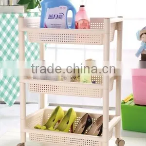 Callia Plastic Storage Rack/3 or 4 Layer Plastic Rack/household Plastic Items thumbnail-1