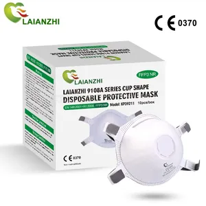 KP39211 FFP3 Factory Price Non-woven Melt-blown Fabric Cup Shape Protective Masks thumbnail-3