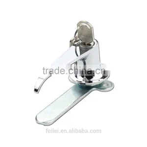 2015 FEILEI A-45-1 China Wholesale Zinc Diecast High Quality Industrial Cabinet L-shape Swing Handle Lock for Sale thumbnail-4