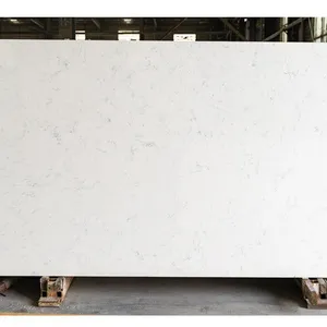 Code:K020，Calacatta Artificial Stone Quartz Slab Kitchen Countertops thumbnail-1