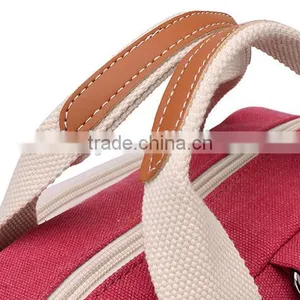 "Printed Canvas Portable Mummy Bag, Diaper Bag " thumbnail-4