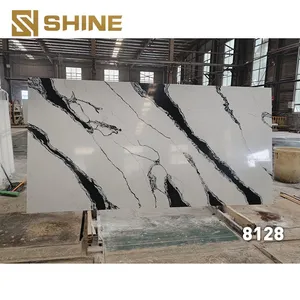 Modern Artificial Polished Kitchen Countertop Quartz Top thumbnail-4
