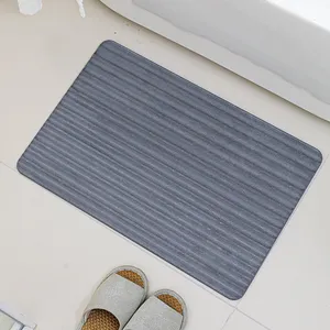 Wave Diatomite Stone Bath Mat Manufacturer - Sheenyoo thumbnail-2