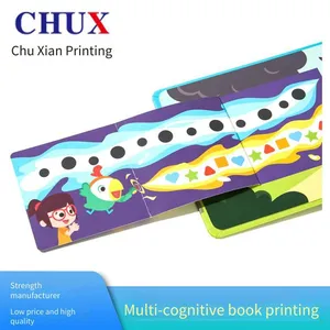 Source Factory for Printing Foreign Trade Parent-child and Children's Pull-out Books, Hardcover Flip-up Interactive Board Books and Picture Books thumbnail-3