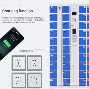 CC-05 Mobile Phone Charging Smart Locker | Supplier for IT Offices in Antwerp, Belgium | 24-Port Fast Charging - JUNTUO thumbnail-2