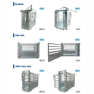 Factory Price Livestock Handing Equipment Cattle Handing Equipment Galvanized Cattle Crush Easy Assembly thumbnail-5
