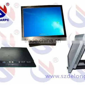 Used 15 Inch Fanless LCD Industrial Touch Panel PC All In One Aluminum Computer Industrial Computers thumbnail-1