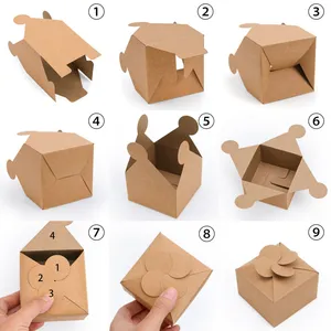 Logo Print Kraft Color Carton Box Corrugated Box thumbnail-2