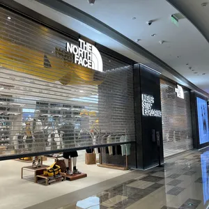 Commercial Transparent PVC Roll-Up Door | Crystal Clear Visibility for Retail Stores thumbnail-1