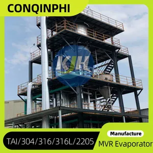 Fully Automatic MVR Evaporation and Crystallization System for Lithium Extraction With PLC HMI thumbnail-5