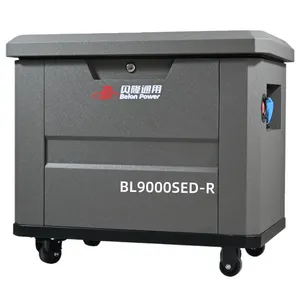 7KW Multi-fuel Silent Generator Gasoline Natural Gas CNG LNG LPG Methane Propane Standby Generator thumbnail-1