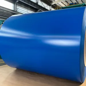 Factory Supply RAL Series PPGI Color Coated Galvanized Steel Coil Prepainted Steel Coil For Roof Panel thumbnail-1
