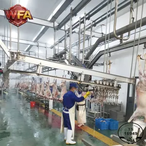 Halal Lamb Sheep International Certification Slaughter Equipment Line Goat Abattoir Machinery thumbnail-5