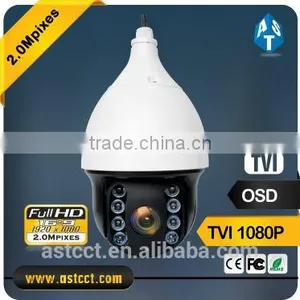 Newest Waterproof PTZ 1080P Outdoor Pan/Tilt /Zoom HD-TVI Camera China Wholesale IP66 thumbnail-1