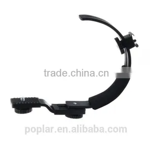 POPLAR C Shape Video Dslr Camera DV Stabilizer Handle Mount Grip For DV Camcorder DSLR Camera /camera Stabilizer thumbnail-6