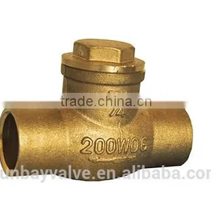 Brass Check Valve With Filter and Plastic Core CE Proved thumbnail-4