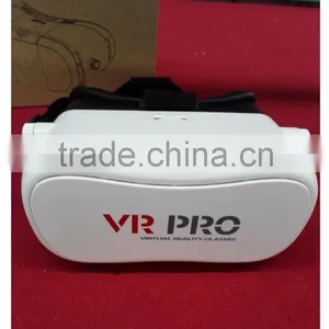 New and Lightweight VR PRO Virtual Reality 3D Glasses VR Box for Fabulous 3D Movie and Games Support 3.5~6.5 Inch Smartphones thumbnail-1