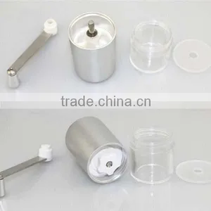 New Manual Coffee Grinder Aluminum Hand Crank Mill With Adjustable Ceramic Conical Burr Coffee Bean Grinder thumbnail-4