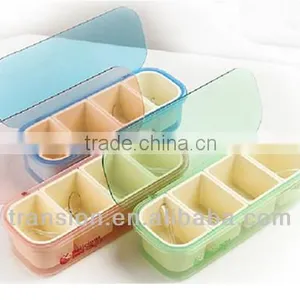 PP Condiment Dispenser, 4cell Plastic Cruet thumbnail-1
