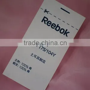 New Hot Fashion Economic Plastic Printed Garment Label thumbnail-4