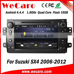 Wecaro WC-SS8081 Android 4.4.4 Car Stereo 2 Din for Suzuki Sx4 Car Dvd Gps Navigation System Stereo Mirror Link 2006 - 2012 thumbnail-1