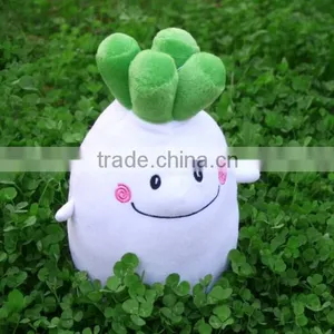 White Radish Family Soft and Cute Plush Stuffed Toy Pillow thumbnail-3