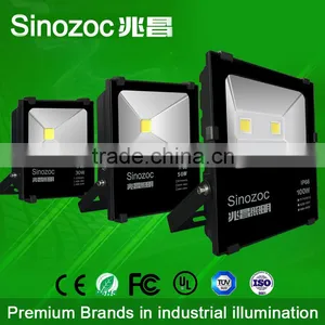 Sinozoc Hot Selling Aluminum Housing IP66 Waterproof Outdoor Led Flood Light Led Floodlighting Outdoor Fixture thumbnail-2
