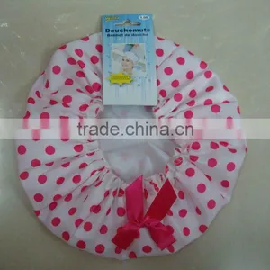 Double Layer Shower Cap Bath Cap thumbnail-1