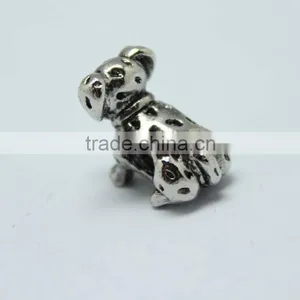 Wholesale Dog Shape Zinc Alloy Slider Beads With Round Hole for Bracelets thumbnail-3