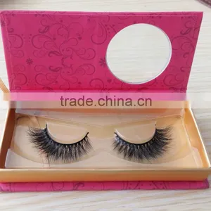 Fashional Cosmetic Empty Packaging Box for Eyelashes Round Paper Box Mink Lashes Packaging Paper Tube Quality Choice thumbnail-2