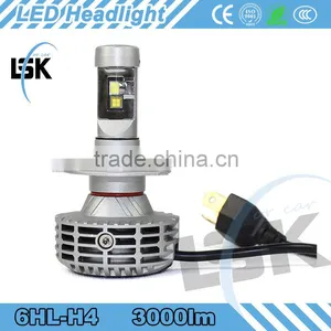 NO Fan Design G6 LED Headlight 6000lm Hi/lo Beam Motor h4 28w Led Headlamp Kit With Two Years Warranty thumbnail-5