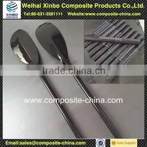 Hot Sale Carbon Fiber Kayak Paddle With 3k Weave Finish for Water Sporters thumbnail-1