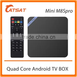 2016 Cheapest 2G Android TV Box Mini M8Spro Quad Core 4K Smart TV Box thumbnail-1