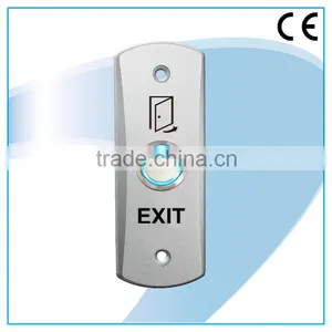 Zinc Alloy Blue LED Door Release Push Button thumbnail-1