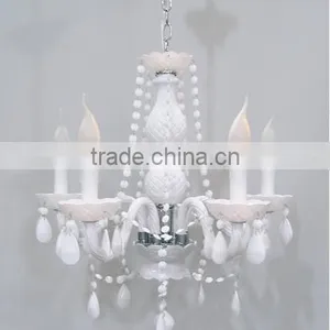 White Chandelier thumbnail-1