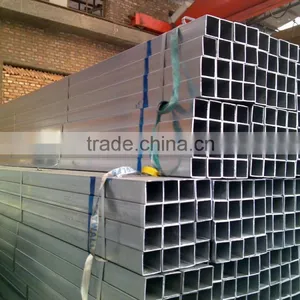 Welded Pre Galvanized Square/rectangular Steel Pipes thumbnail-1