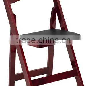 Solid Birch Wood Made Hotel Banquet Chair/wooden Beach Chair thumbnail-5